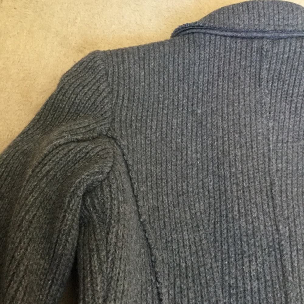 Italian luxury knit wool midi coat - Picture 8 of 9